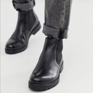 Men’s Depp Chunky Chelsea boot black leather